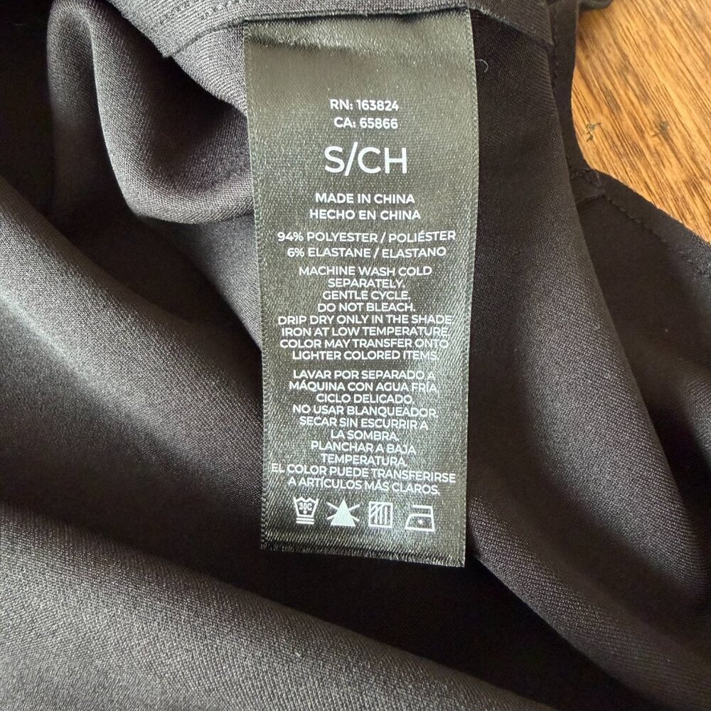Well Worn Black Faux Suede Shacket Jacket Oversized S - Picture 10 of 10